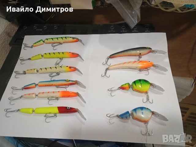  Rapala Sliver  &  Jacko,S воблери за тролинг