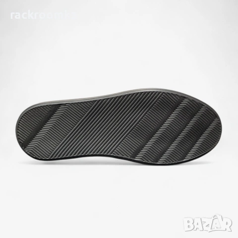 Мъжки спортно елегантни кецове от естествена кожа 656011 black, снимка 4 - Ежедневни обувки - 53590276