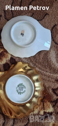 Стара закачалка +LIMOGES порцелан, снимка 4 - Антикварни и старинни предмети - 26263861