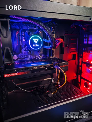 Геймърски Ryzen 5 5600X, RX 7600 8GB, RAM 16GB DDR4 3200, снимка 3 - Геймърски - 53079556