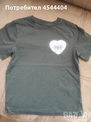 5 памучни блузки с мотиви , снимка 13 - Детски Блузи и туники - 53111832