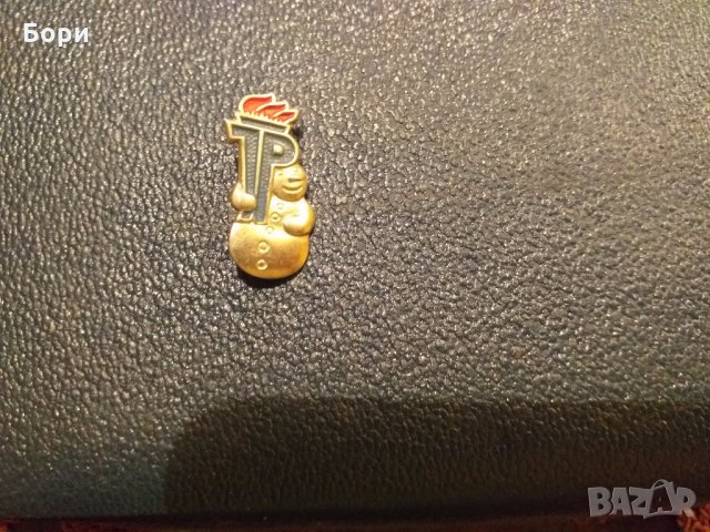 Значка ГДР пионерска зимни видове снежен човек, снимка 5 - Други ценни предмети - 27880786