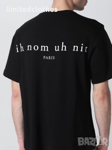 IH NOM UH NIT Snow Future Mask Print Мъжка Тениска size XXL, снимка 4 - Тениски - 38079399