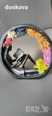 декорации ръчно изработени от жив скандинавски мъх и сапунени рози., снимка 13 - Декорация за дома - 52206004