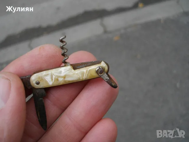 КОЛЕКЦИОНЕРСКО МИНИ ДЖОБНО НОЖЧЕ GERMANY , снимка 5 - Антикварни и старинни предмети - 48130205