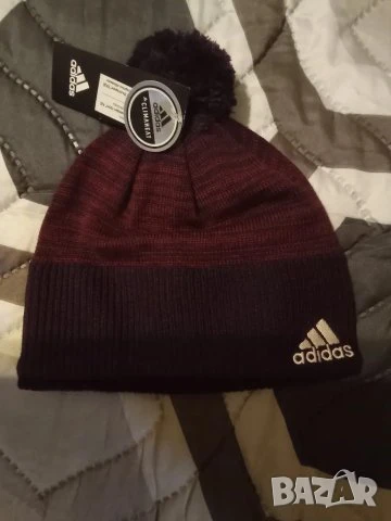Оригинална зимна шапка Adidas, снимка 2 - Шапки - 51411170
