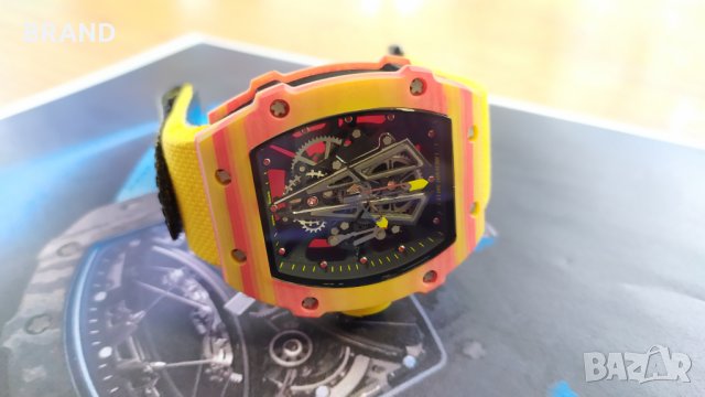 RICHARD MILLE Rafael Nadal RM27-03 Carbon TPT® клас 6А+ quality, снимка 3 - Мъжки - 27056664