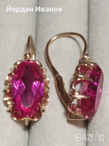 Златни руски обеци , снимка 4 - Обеци - 51957251