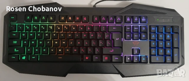 Клавиатура Trust gxt 830 , снимка 4 - Клавиатури и мишки - 50760921