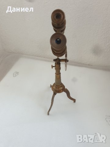 Бронзов далекоглед с античен дизайн и бронзова тринога , снимка 6 - Подаръци за мъже - 43052167