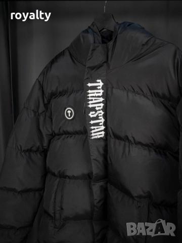 TRAPSTAR Черно Мъжко Яке, снимка 3 - Якета - 52249072