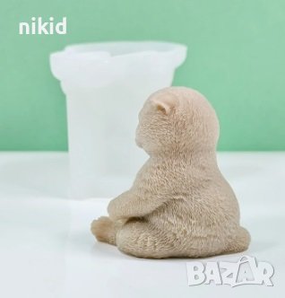 3D едро пухкаво коте котка силиконов молд форма фондан гипс шоколад смола свещ декор , снимка 3 - Форми - 43662543