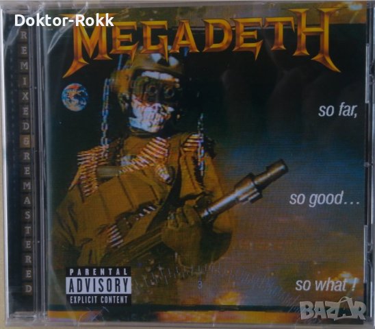 Megadeth – So Far, So Good... So What! 1988 (2004, CD), снимка 1 - CD дискове - 42995243