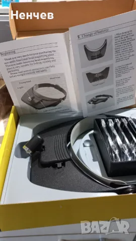 Диоптрични очила с осветление, снимка 2 - Слънчеви и диоптрични очила - 48319891