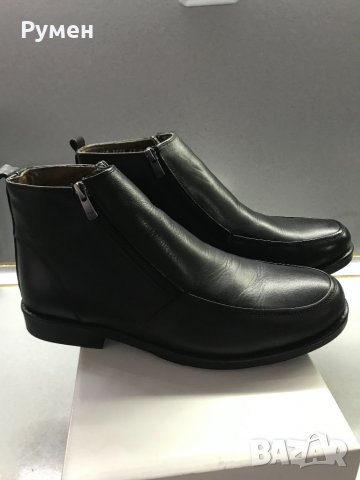 Мъжки нови боти, естествена кожа