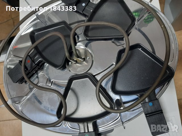 Електрическа скара ркалет и грил, снимка 3 - Скари - 27636629