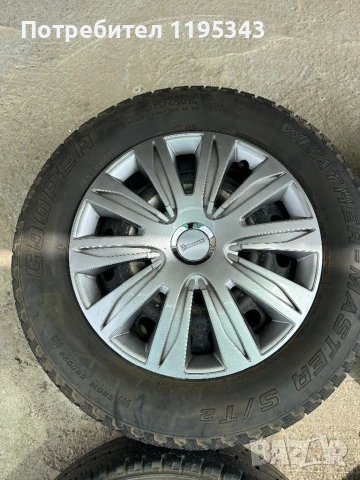 Оригинални железни джанти за Mercedes vito r16, снимка 2 - Гуми и джанти - 51291595