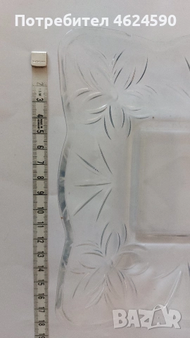 Чинии стъкло, снимка 5 - Чинии - 52671441