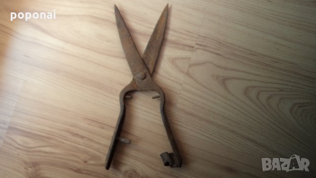 стара ножица, снимка 1 - Антикварни и старинни предмети - 27413130