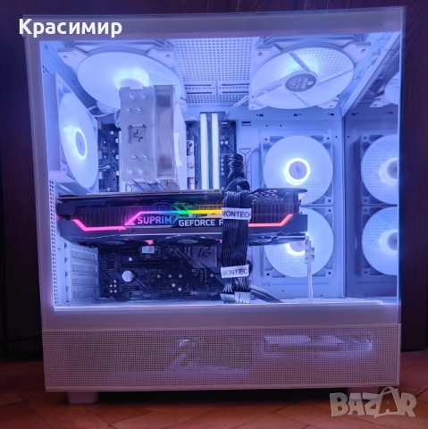 Геймърски компютър Ryzen 5700x, MSI Suprim RTX 3070,32gb ddr4,1tb nvme