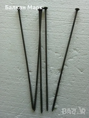 🔩ВИНТ, ВИНТОВЕ ЗА ДЪРВО 6х280 мм – КАРБОНИТРИРАНИ | ЧАСТИЧНА РЕЗБА,50бр., снимка 3 - Железария - 50031157