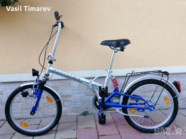 Сгъваем fischer 20 * Двойно окачване! НОВО!! , снимка 6 - Велосипеди - 52559948