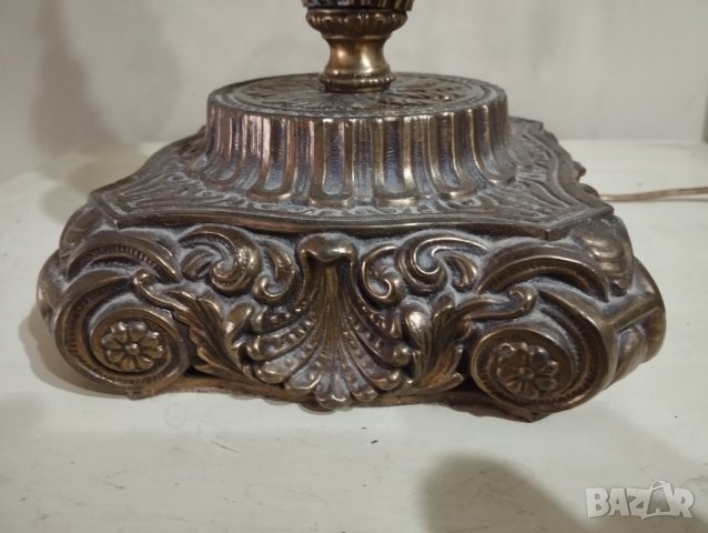 Барокова настолна лампа, снимка 2 - Настолни лампи - 43226808