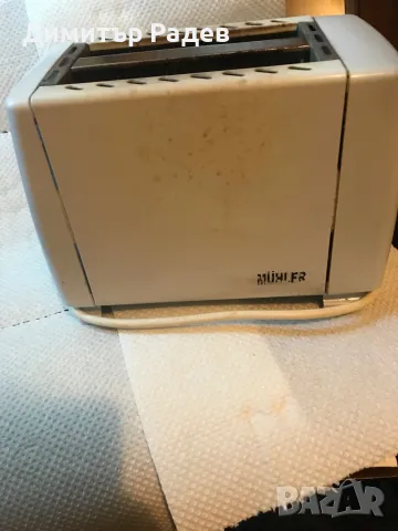 ТОСТЕР---МЮЛЕР--929 Y-220-240 V--50 HZ- 700 W-- 7 степени 2 филийки