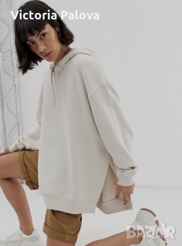 Овърсайз  hoody,M,тренд, снимка 8 - Блузи с дълъг ръкав и пуловери - 28032329
