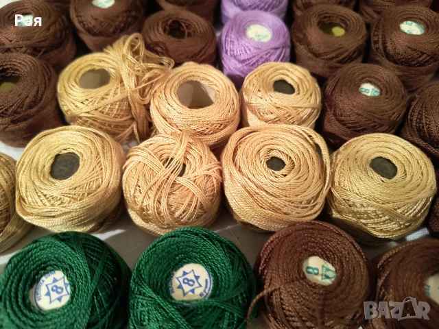Памучни конци за бродерия/бродиране, снимка 4 - Други - 51186147