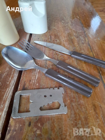 Стари туристически прибори за хранене #2, снимка 7 - Други ценни предмети - 53417910