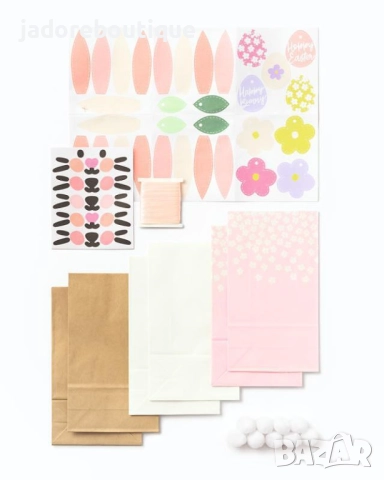 Folia Комплект за хартиени торбички Зайчета, снимка 2 - Други - 52085051