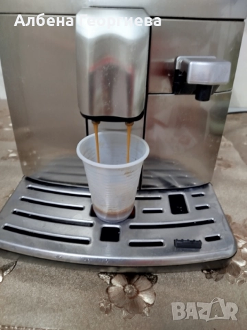 Кафе машина Saeco Intelia EVO One touch Cappuccino HD 8753, снимка 4 - Кафемашини - 51655636