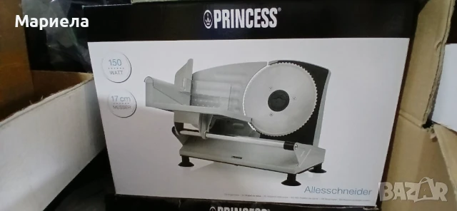 Колбасорезачка Princess 150W / Машина за рязане на колбаси / Слайс Машина 150W, снимка 5 - Други - 51101836