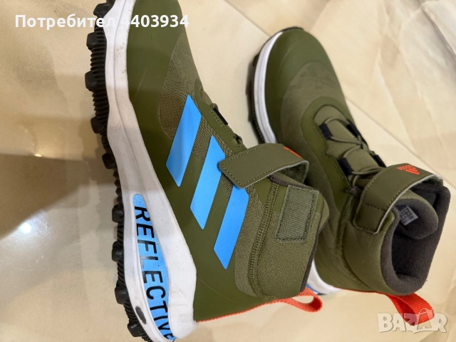 Адидас зимни боти, снимка 5 - Мъжки ботуши - 52574492