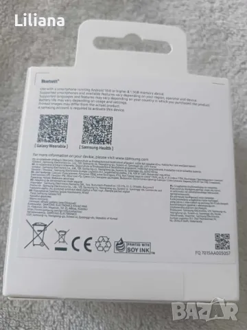 Фитнес гривнa SAMSUNG GALAXY FIT 3 R390 BLACK 1.60, снимка 3 - Смарт гривни - 47472477
