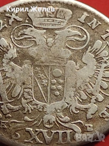 Сребърна монета 17 кройцера 1752г. Франц първи Кремниц Австрия 26215, снимка 10 - Нумизматика и бонистика - 42984726