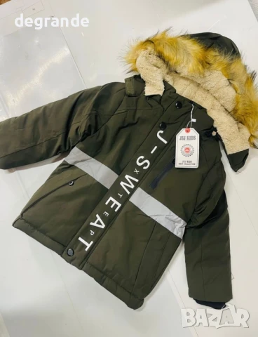 Детски якета с качулка. Силиконов пълнеж. Размери за 4 6 8 12г, снимка 4 - Детски якета и елеци - 51280618