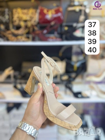 сандали на ток 