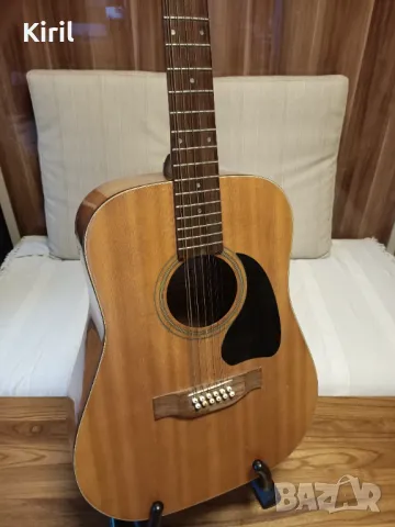 12 струнна Акустична китара Chinchilla MEINL Made in Japan, снимка 2 - Китари - 50423757