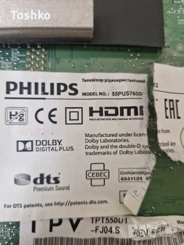 TCON BOARD 14Y_P2FU13TMGC4LV0.0 TV PHILIPS 55PUS7600/12, снимка 3 - Части и Платки - 43927354