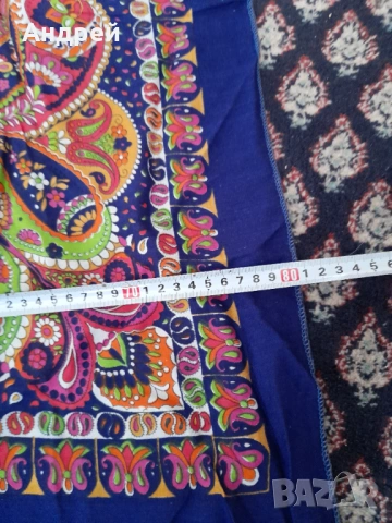 Стара кърпа за глава #29, снимка 5 - Други ценни предмети - 53384406