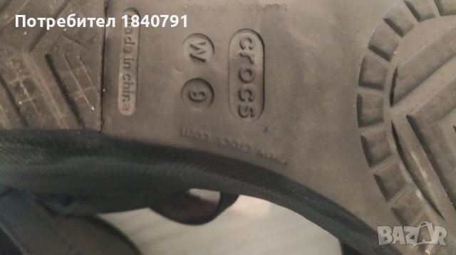 CROCS дамски сандали – черни, №40, снимка 6 - Сандали - 40642481