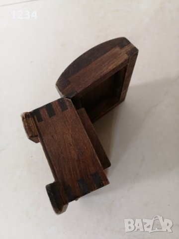 Малка дървена кутийка 8 х 5.5 h 5 см. , снимка 3 - Други стоки за дома - 32535675