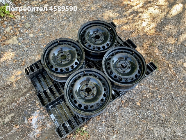 4бр.Железни джанти 15цола 5x112 за Vw Caddy(2004-2026),Golf 5,6,7,8,Audi А3,Skoda,Seat, снимка 2 - Гуми и джанти - 51809981