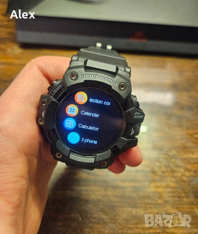 Масивен Military Smart Watch – Чисто Нов, Обаждания, Водоустойчив, снимка 6 - Смарт часовници - 52683188