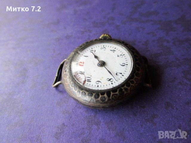 СТАР СРЕБЪРЕН ЧАСОВНИК , снимка 2 - Антикварни и старинни предмети - 27495541