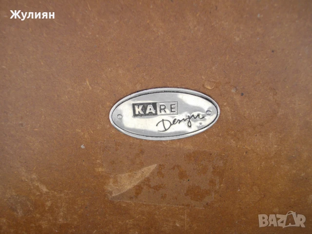 КРАСИВА РЪЧНО РИСУВАНА МАСА МАЛКА МАСИЧКА KARE , снимка 7 - Антикварни и старинни предмети - 50503390