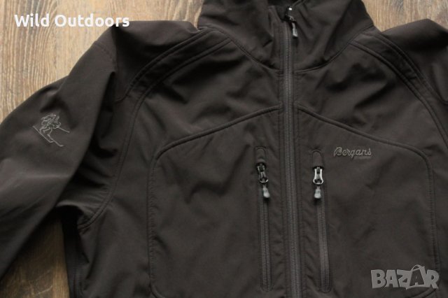 BERGANS Stranda Basic softshell jacket - мъжко софтшел яке, размер L, снимка 2 - Спортни дрехи, екипи - 43765298