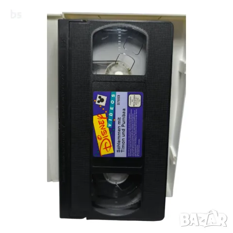 Schlemmen mit Timon and Pumbaa /видео касета с немски дублаж/, снимка 4 - Анимации - 49562939